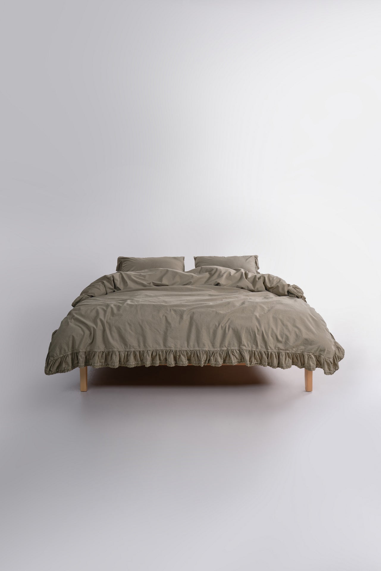 Постільна білизна Limasso Stonewashed Sicilia 200 х 220 см Akdeniz Yesili