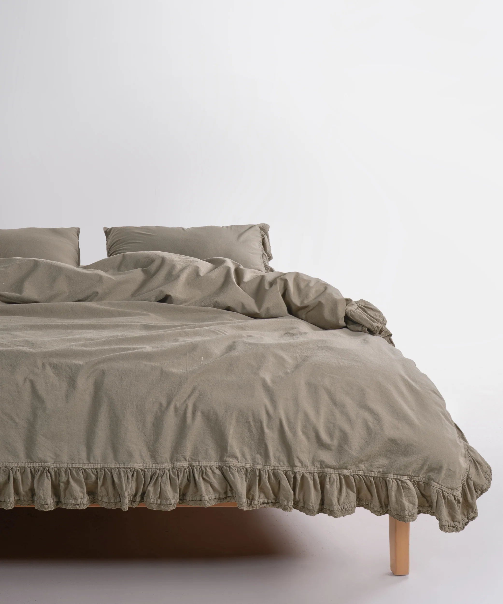 Постільна білизна Limasso Stonewashed Sicilia 200 х 220 см Akdeniz Yesili