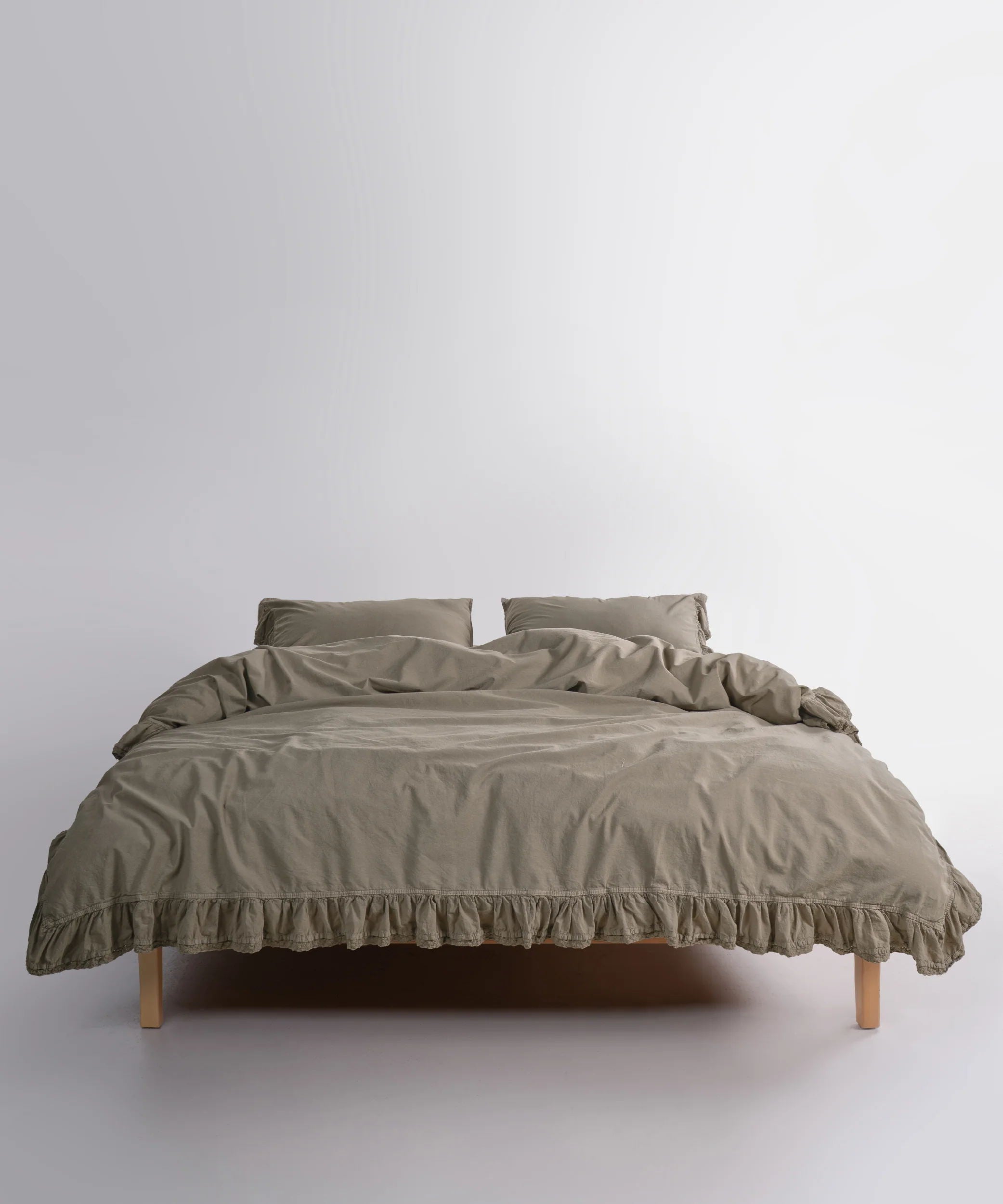 Постільна білизна Limasso Stonewashed Sicilia 200 х 220 см Akdeniz Yesili