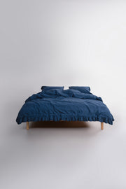 Постільна білизна Limasso Stonewashed Sicilia 200 х 220 см Dress Blue