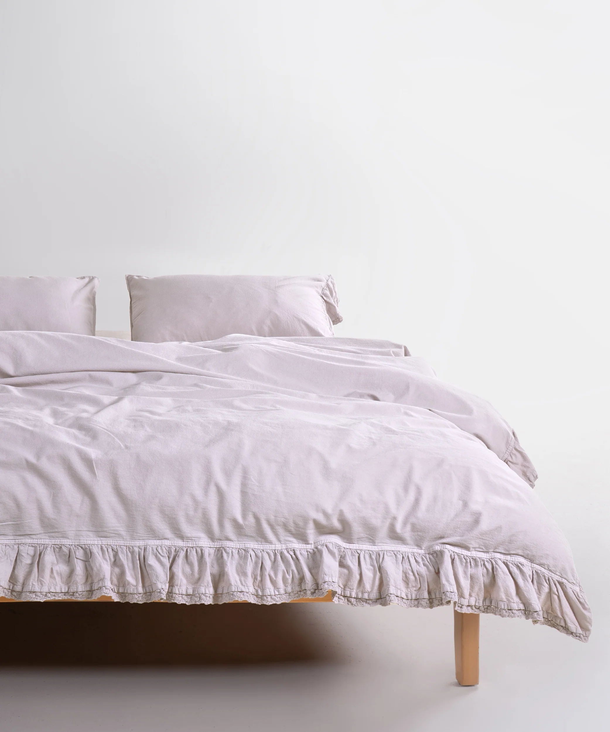 Постільна білизна Limasso Stonewashed Sicilia 200 х 220 см Natural Cream