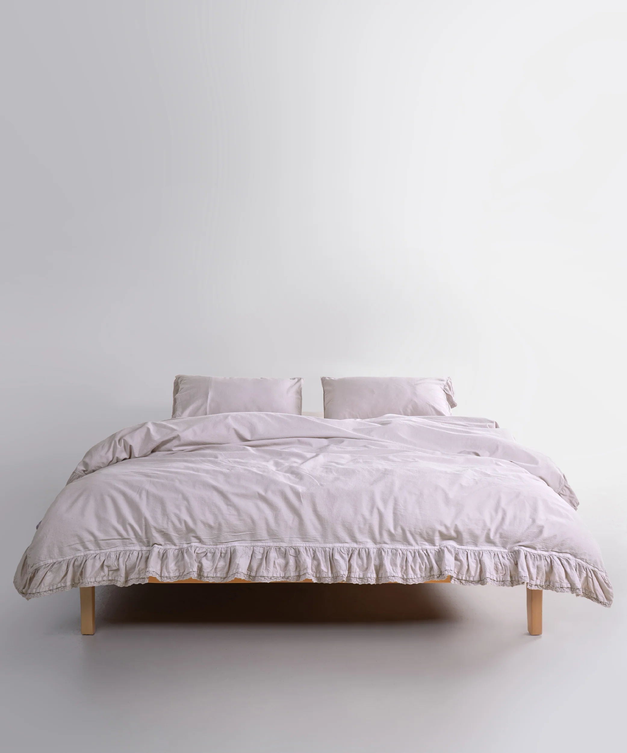 Постільна білизна Limasso Stonewashed Sicilia 200 х 220 см Natural Cream