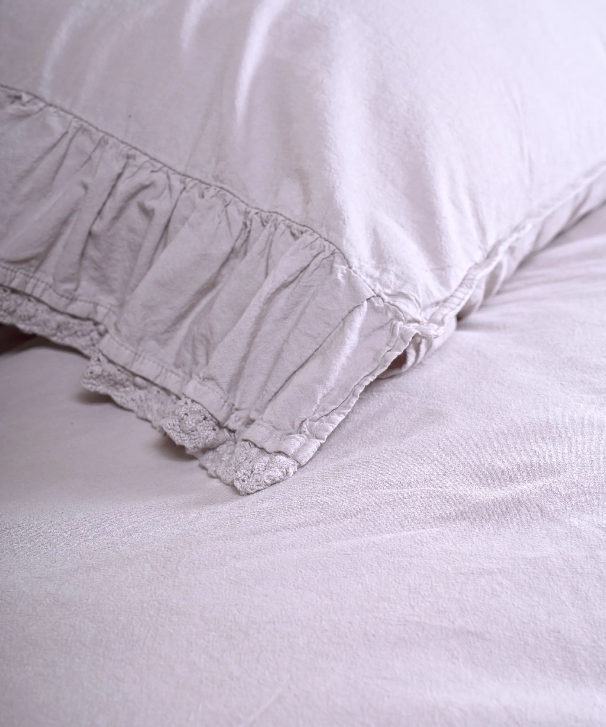 Постільна білизна Limasso Stonewashed Sicilia 200 х 220 см Natural Cream