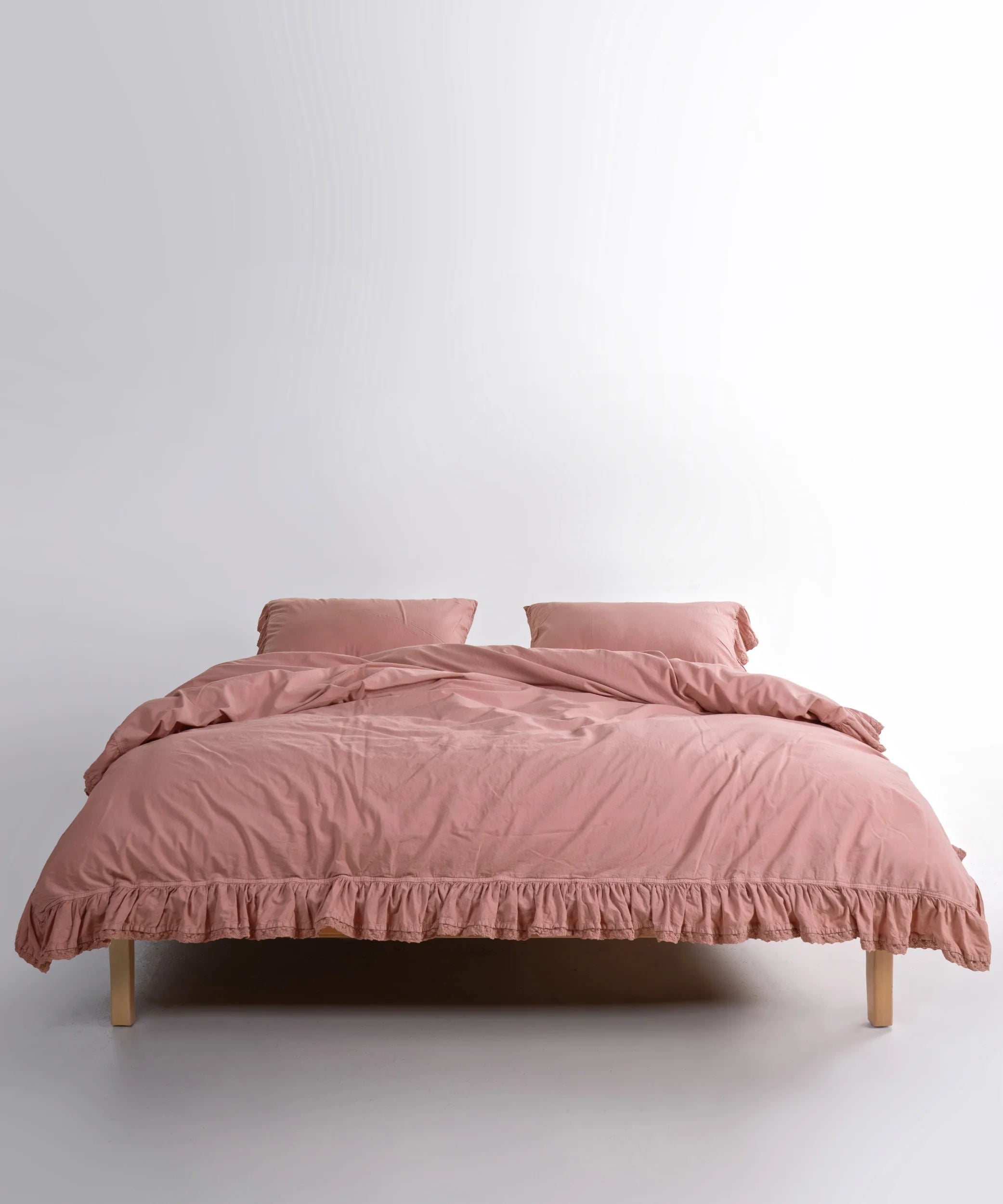 Постільна білизна Limasso Stonewashed Sicilia 200 х 220 см New Rose