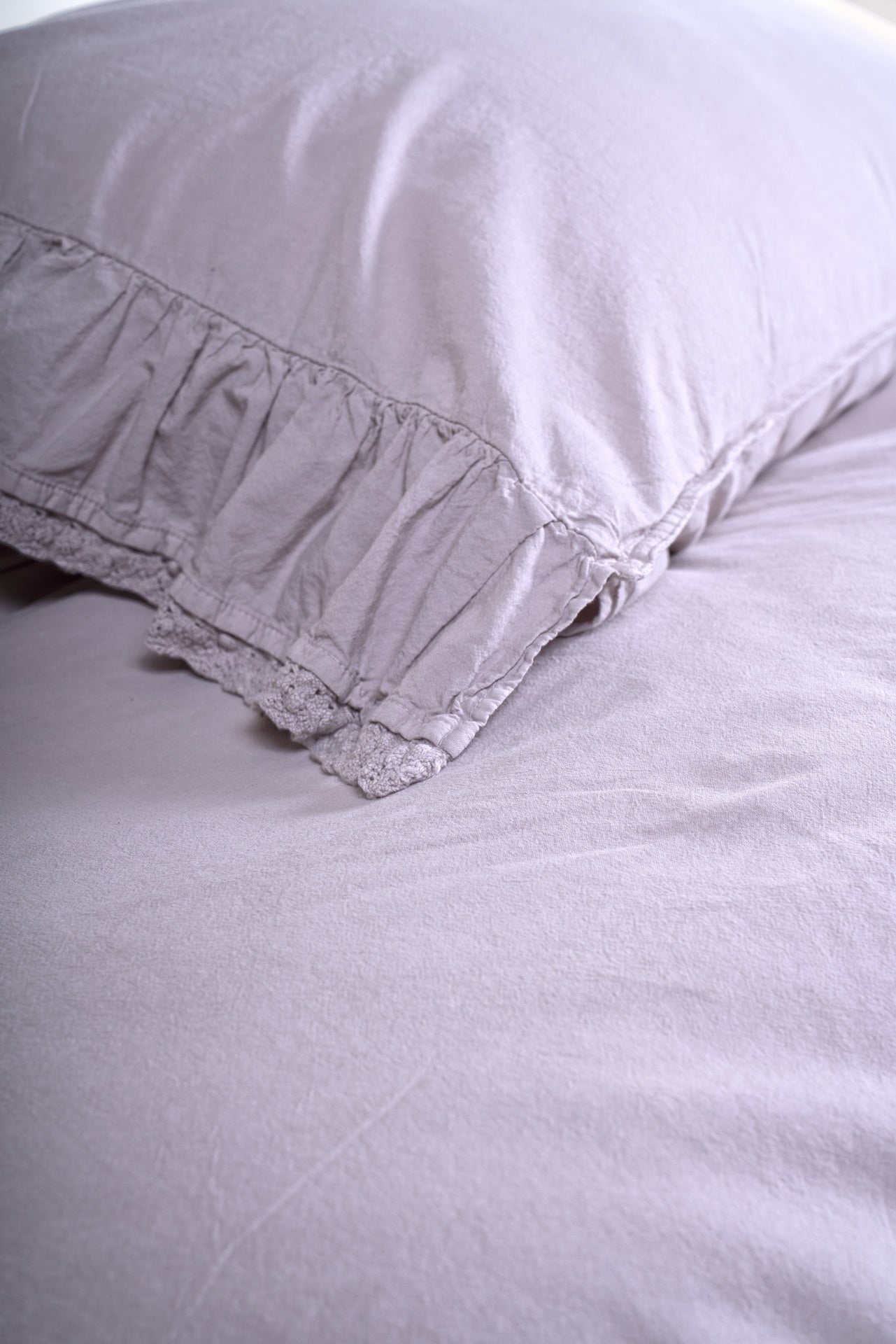 Постільна білизна Limasso Stonewashed Sicilia 200 х 220 см Opal Grey