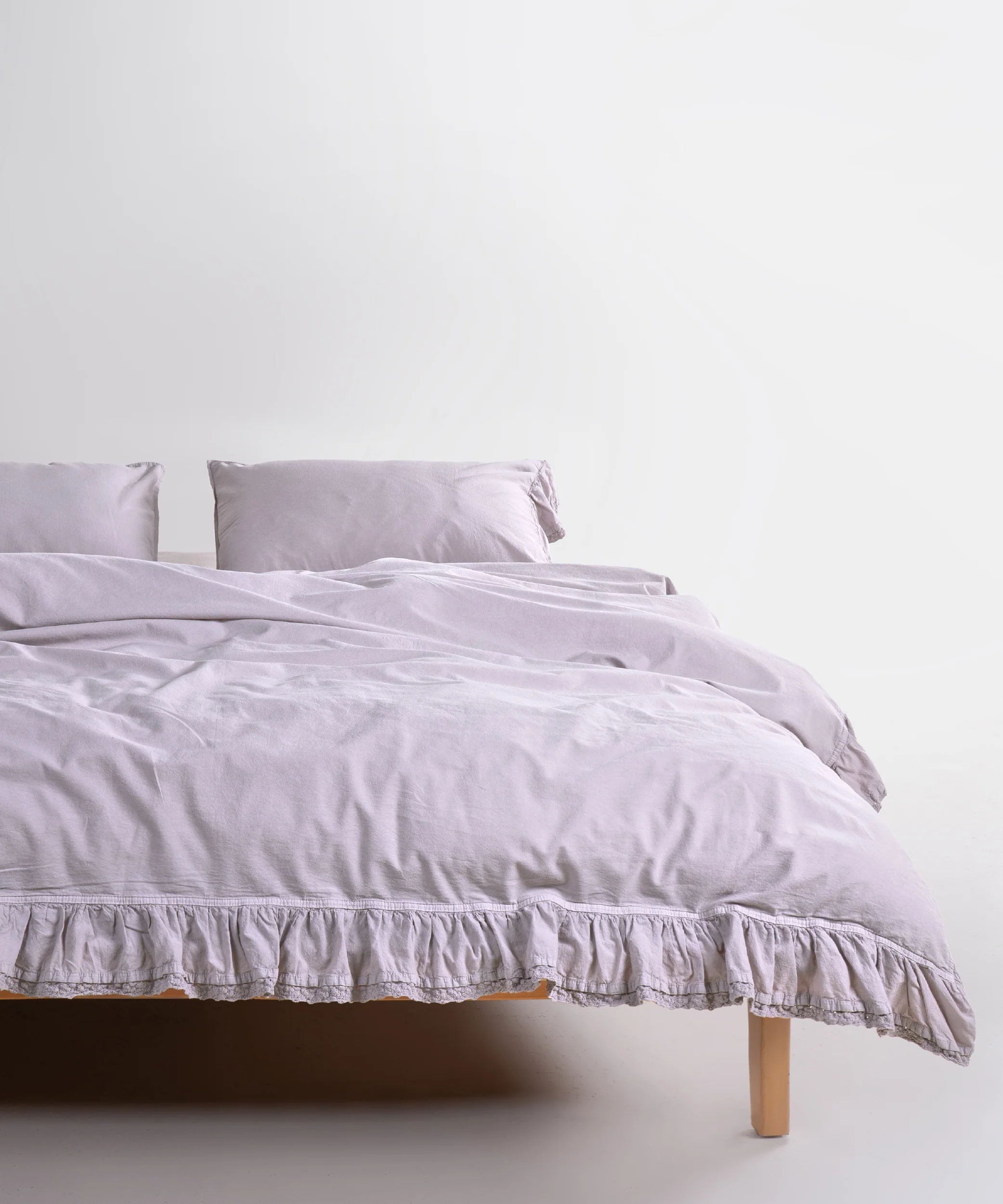Постільна білизна Limasso Stonewashed Sicilia 200 х 220 см Opal Grey
