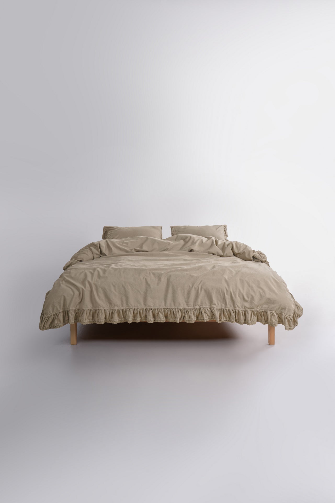 Постільна білизна Limasso Stonewashed Sicilia 200 х 220 см Oxford Tan
