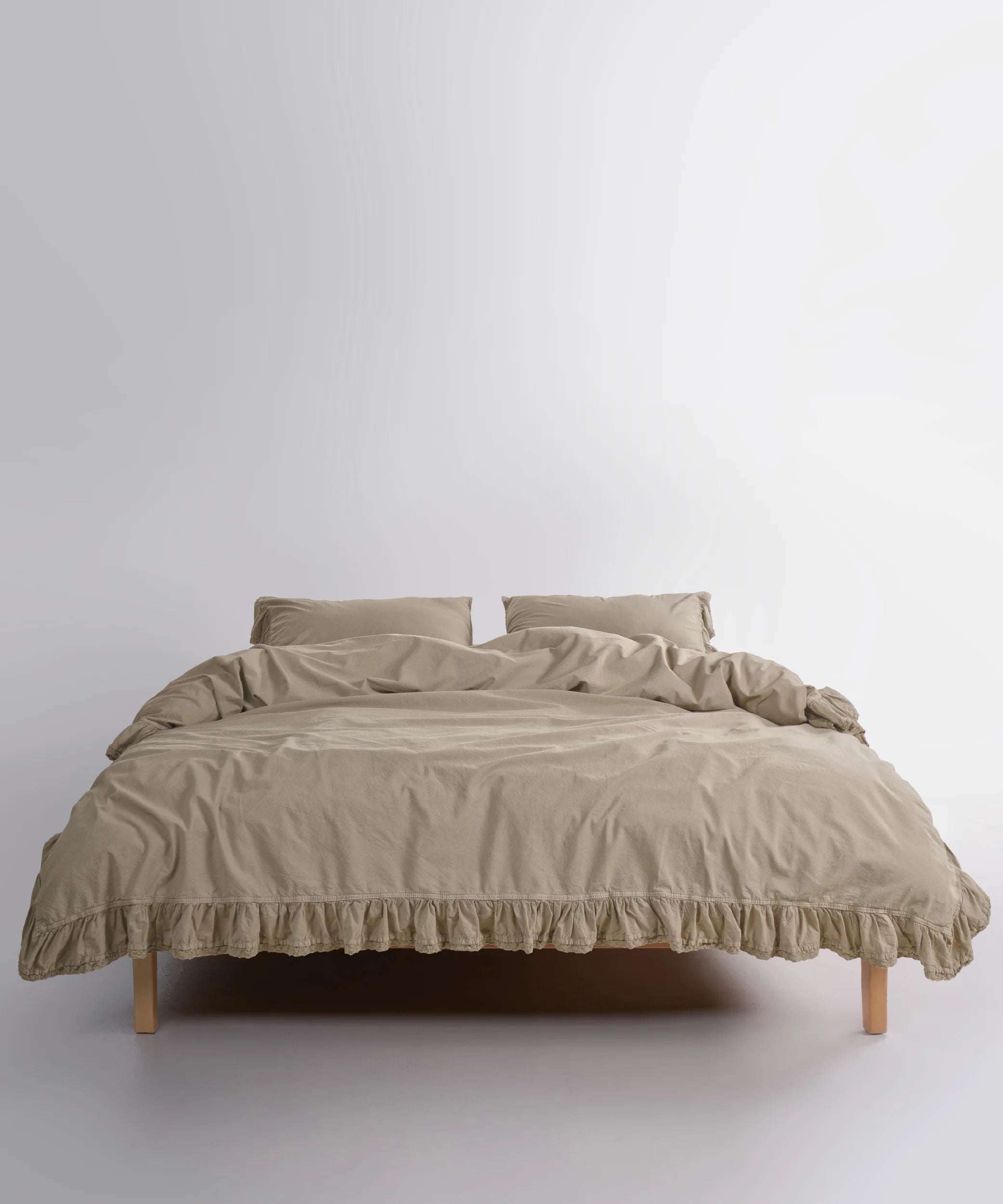 Постільна білизна Limasso Stonewashed Sicilia 200 х 220 см Oxford Tan