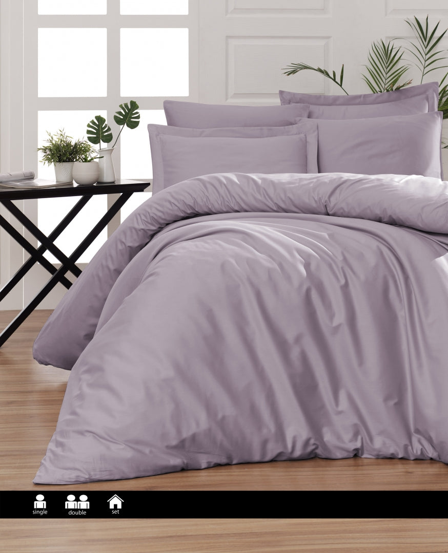 Постільна білизна First Choice Cotton Satin сімейна 160 х 220 см Snazzy Lavender