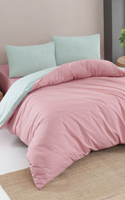 Постільна білизна Charlotte Colorpool Ranforse 200х220 см Pudra-Su Yesili
