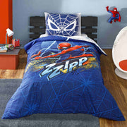 Постільна білизна TAC Disney 160x220 см Spiderman Blue City