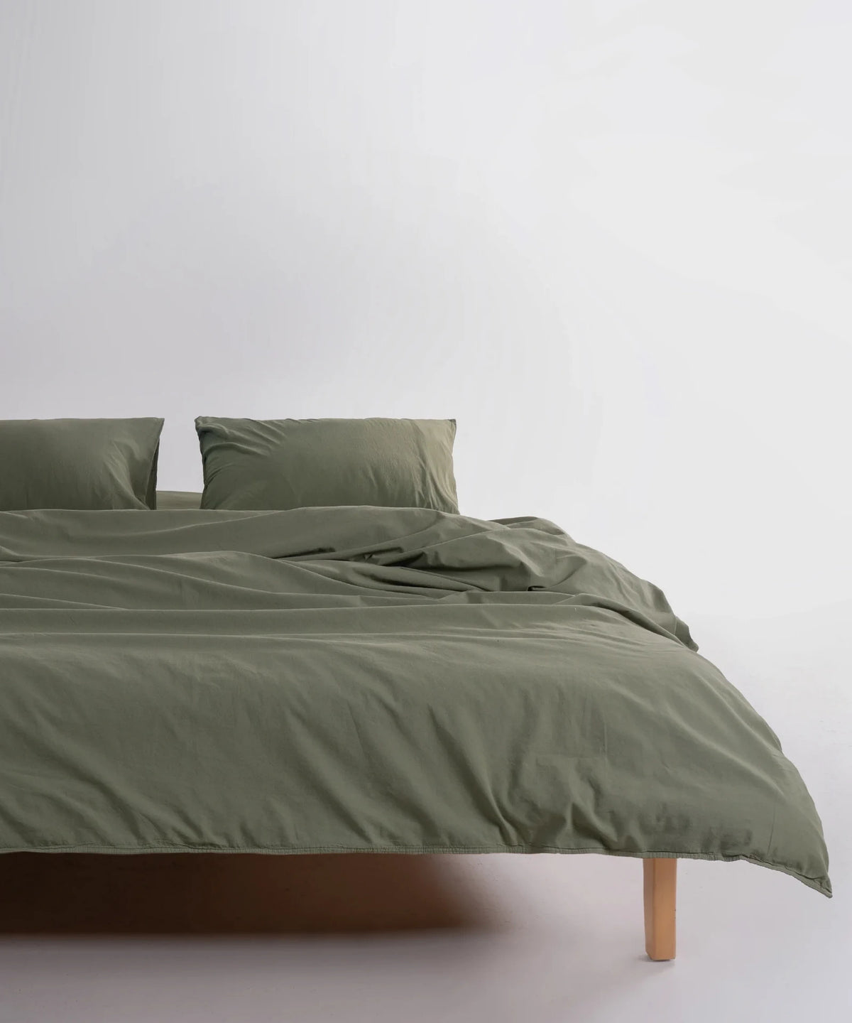 Постільна білизна Limasso Stonewashed Standart 200 х 220 см Capulet Olive