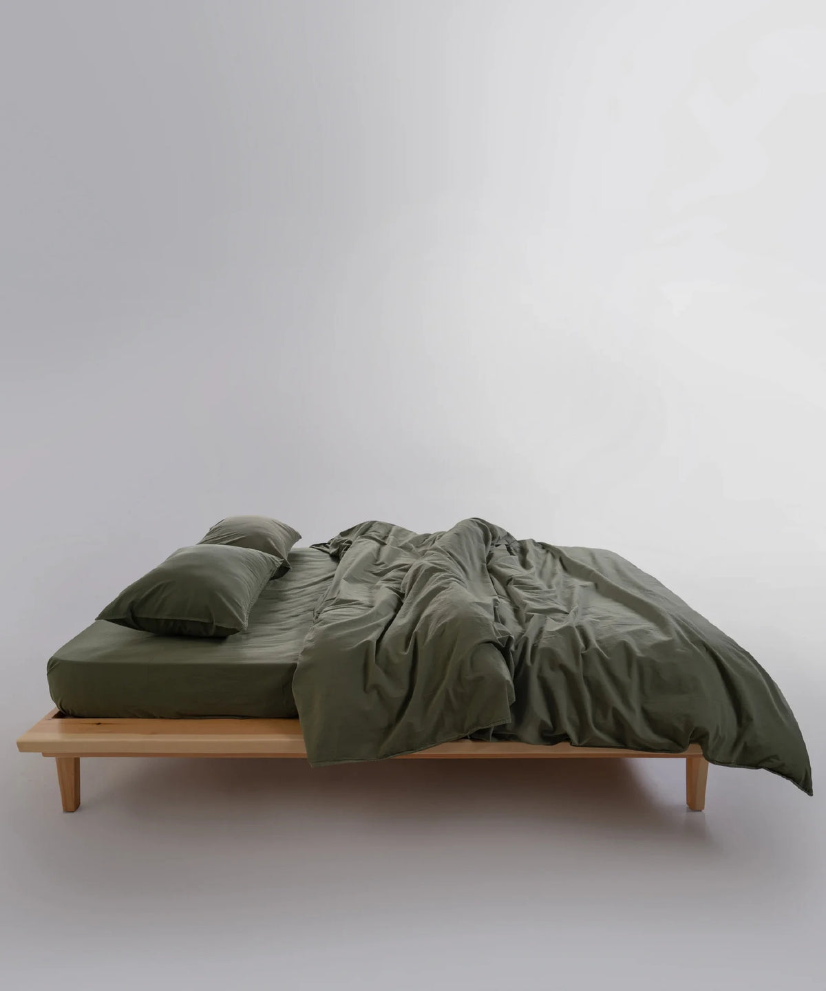 Постільна білизна Limasso Stonewashed Standart 200 х 220 см Capulet Olive