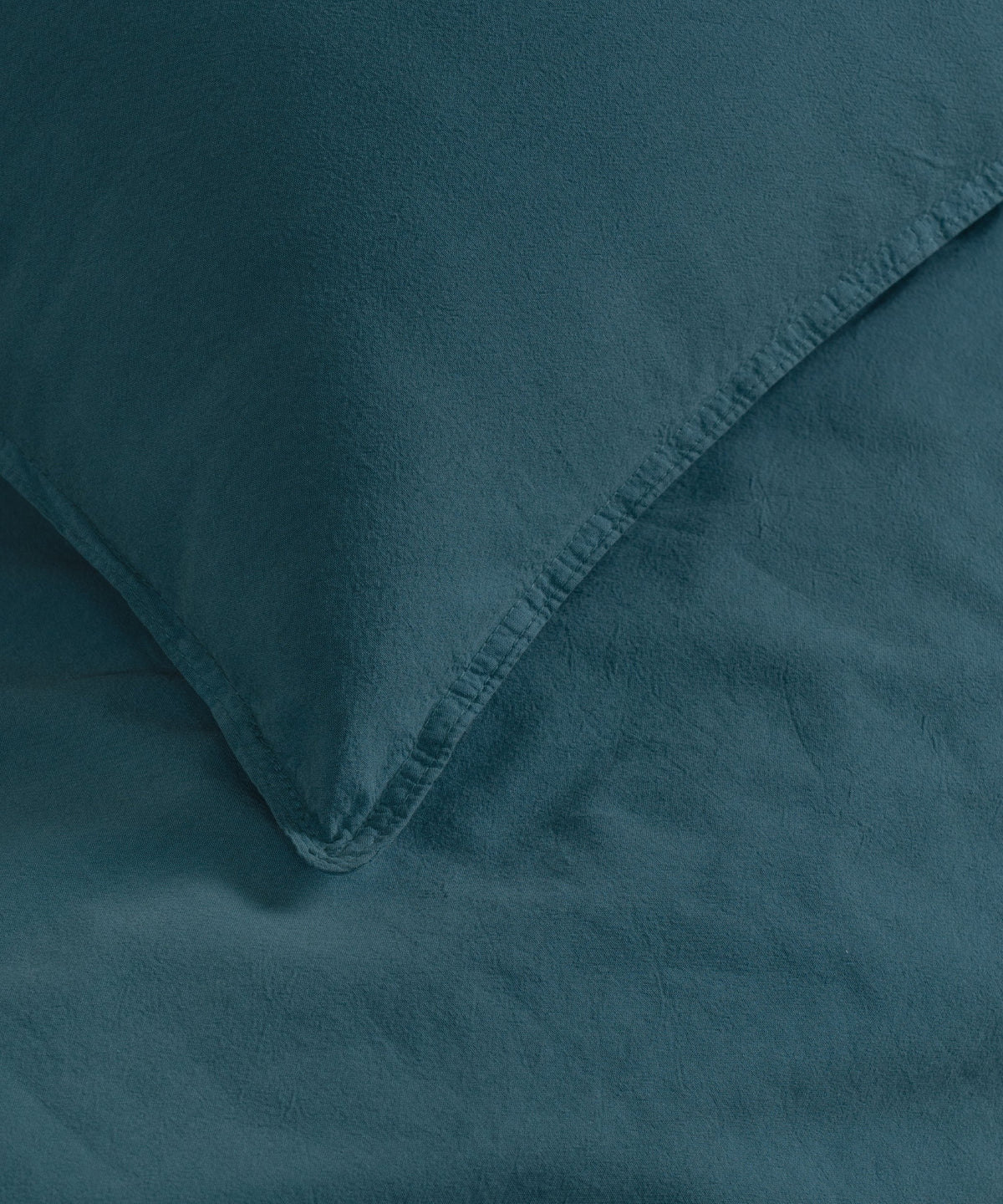 Постільна білизна Limasso Stonewashed Standart Сімейний (2 шт 160 х 220 см) Dark Green