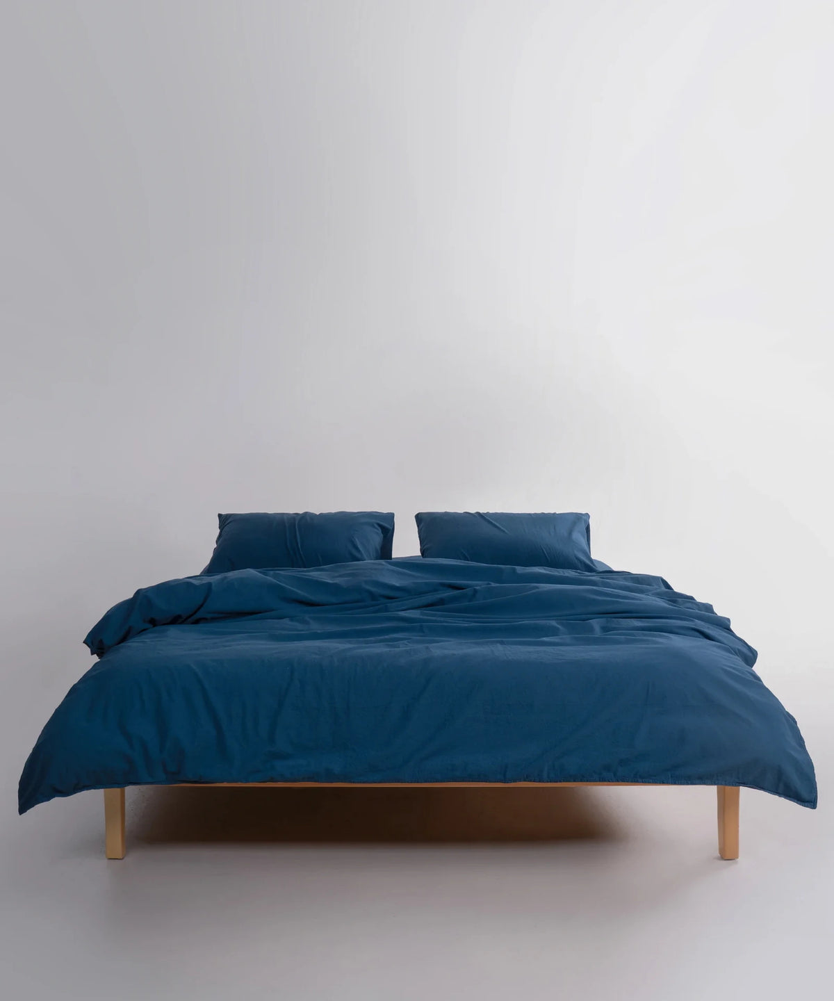 Постільна білизна Limasso Stonewashed Standart 160 х 220 см Dress Blue