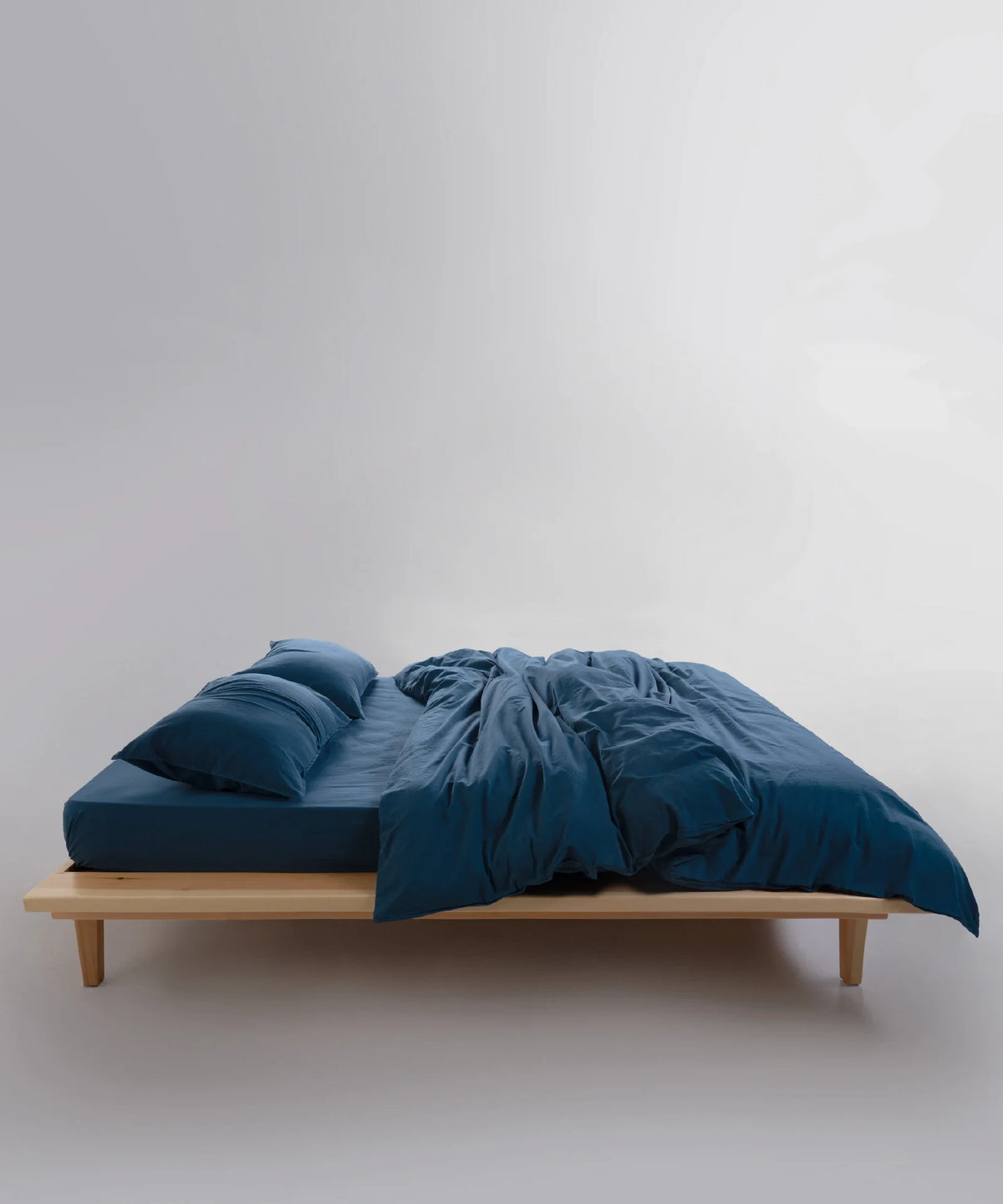 Постільна білизна Limasso Stonewashed Standart 160 х 220 см Dress Blue