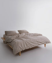Постільна білизна Limasso Stonewashed Standart 160 х 220 см Oxford Tan