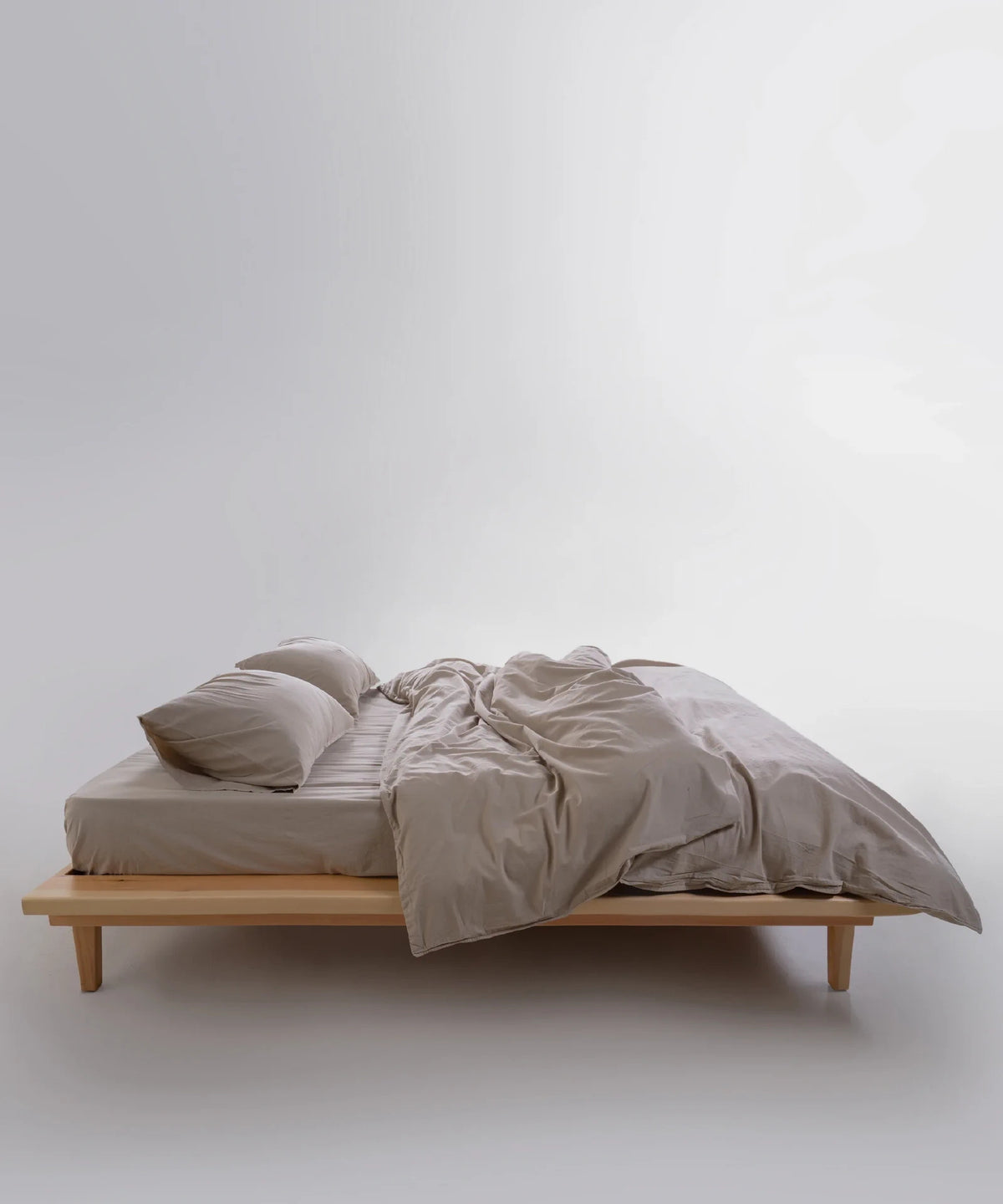 Постільна білизна Limasso Stonewashed Standart 160 х 220 см Oxford Tan