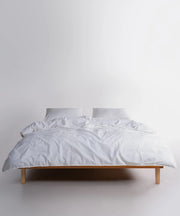 Постільна білизна Limasso Stonewashed Standart Сімейний (2 шт 160 х 220 см) Snow White