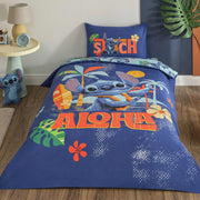 Постільна білизна TAC Disney 160×220 см Stitch Aloha
