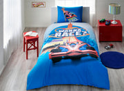 Постільна білизна TAC Disney 160x220 см Hot Wheels Race