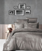 Постільна білизна First Choice Jacquard Satin 200 х 220 см Tecna Mink