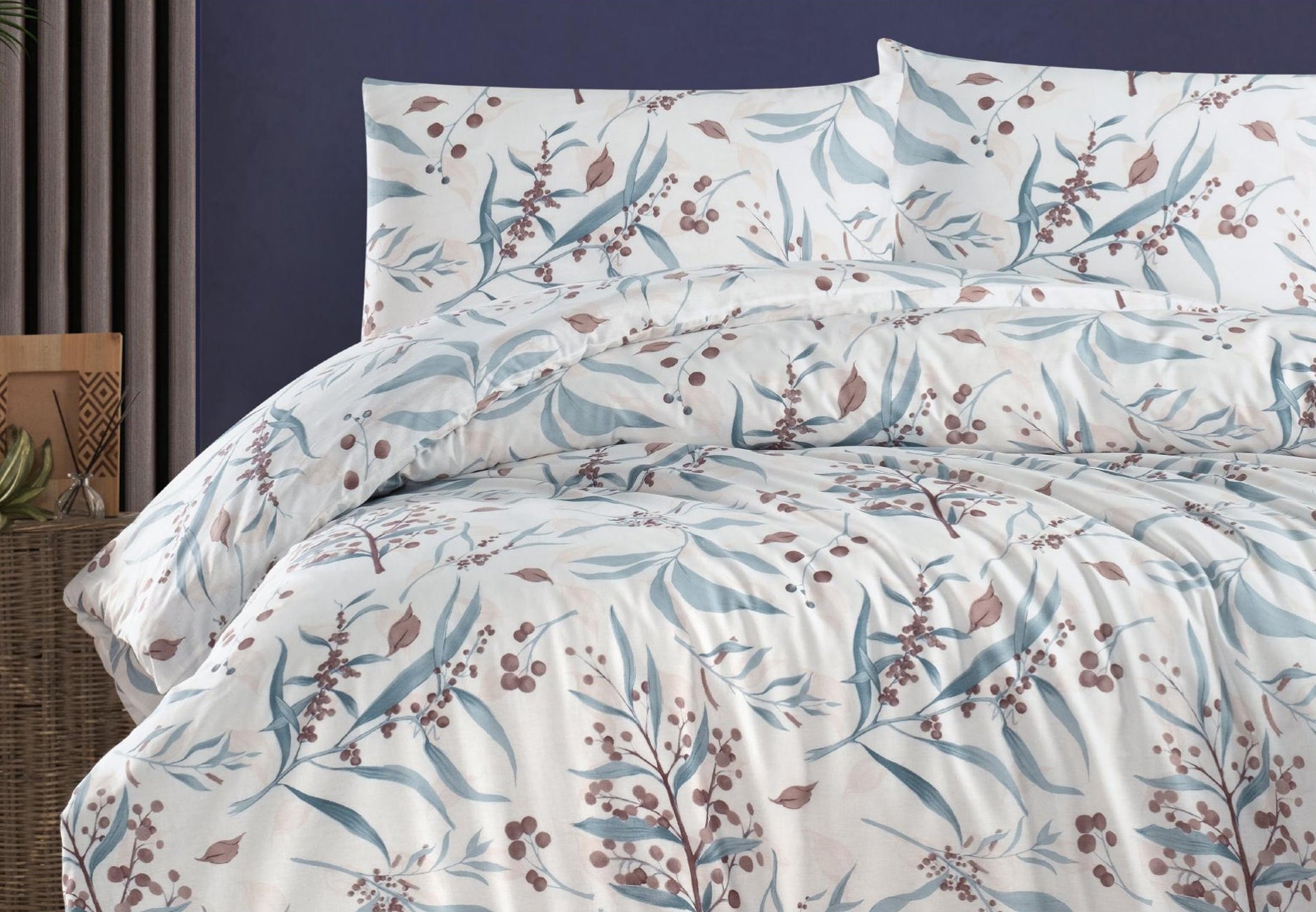 Постільна білизна First Choice Homesko Ranforse сімейний 160 х 220 см Tegan Mink
