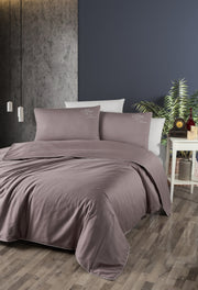 Постільна білизна First Choice Deluxe Satin 200 х 220 см Timeless Lilac