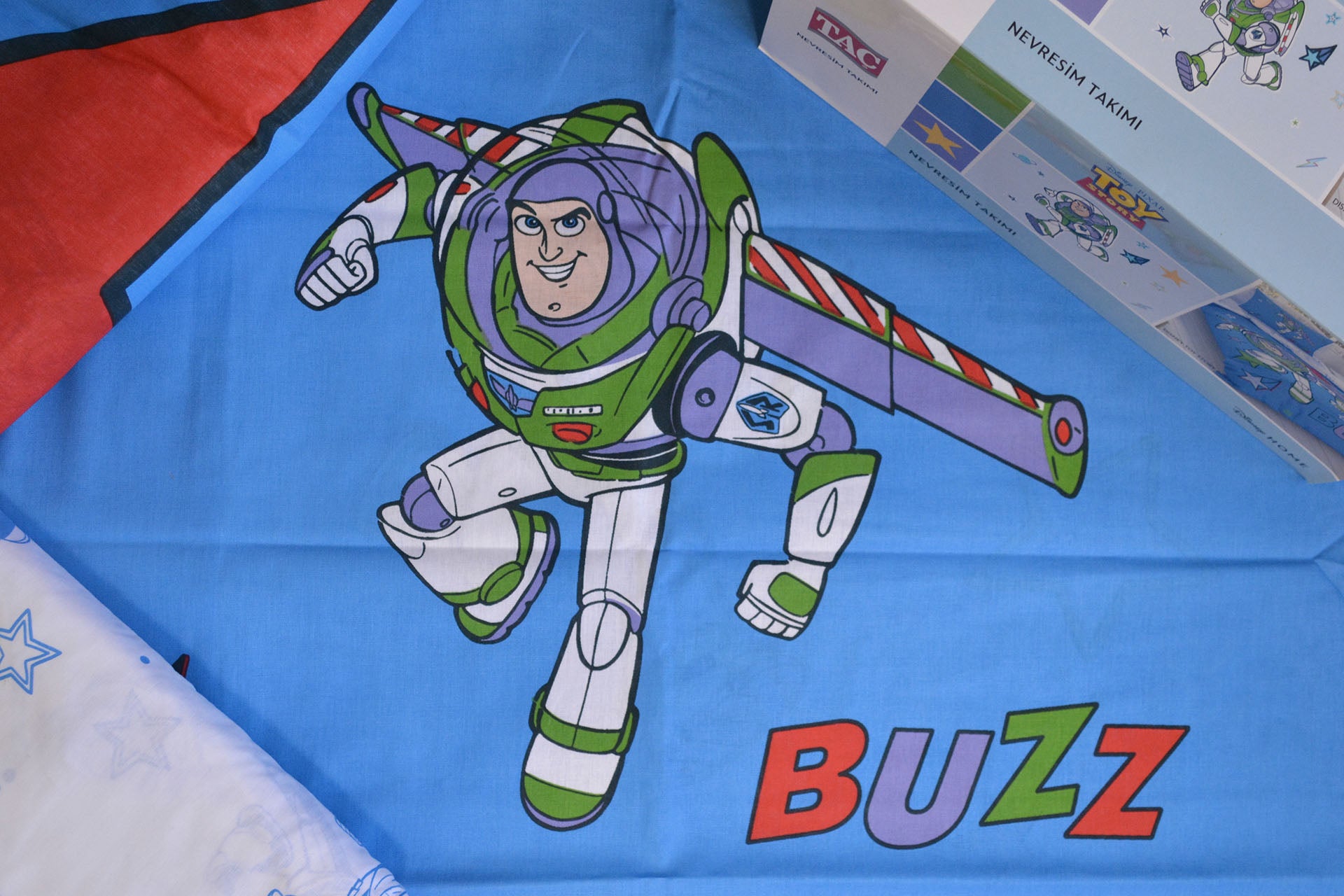 Постільна білизна TAC Disney 160×220 см Toy Story Buzz