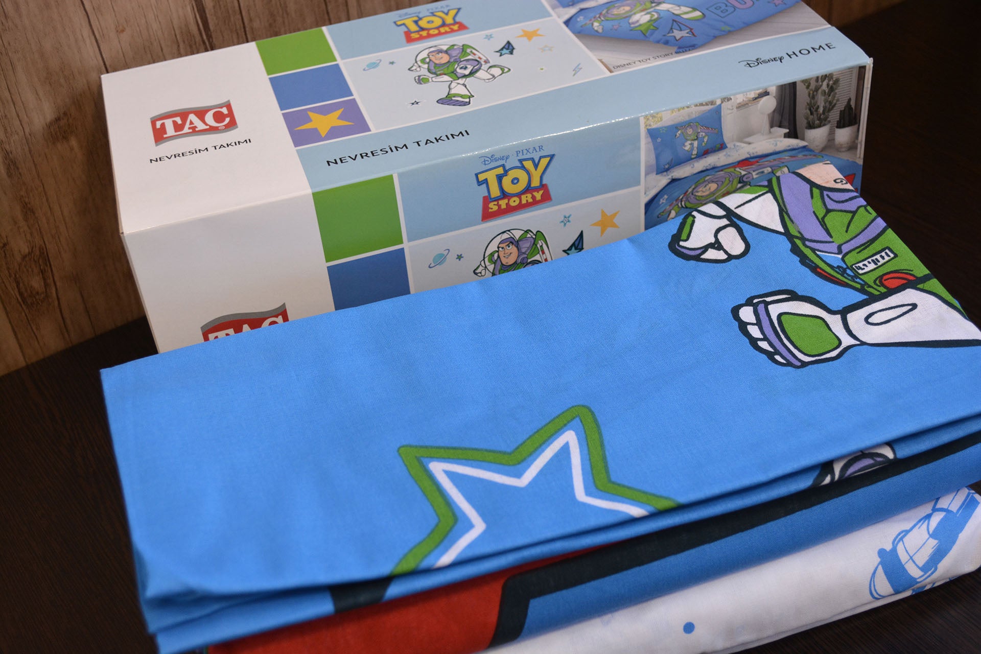 Постільна білизна TAC Disney 160×220 см Toy Story Buzz