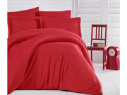 Постільна білизна Clasy Stripe Satin 200х220 Kirmizi