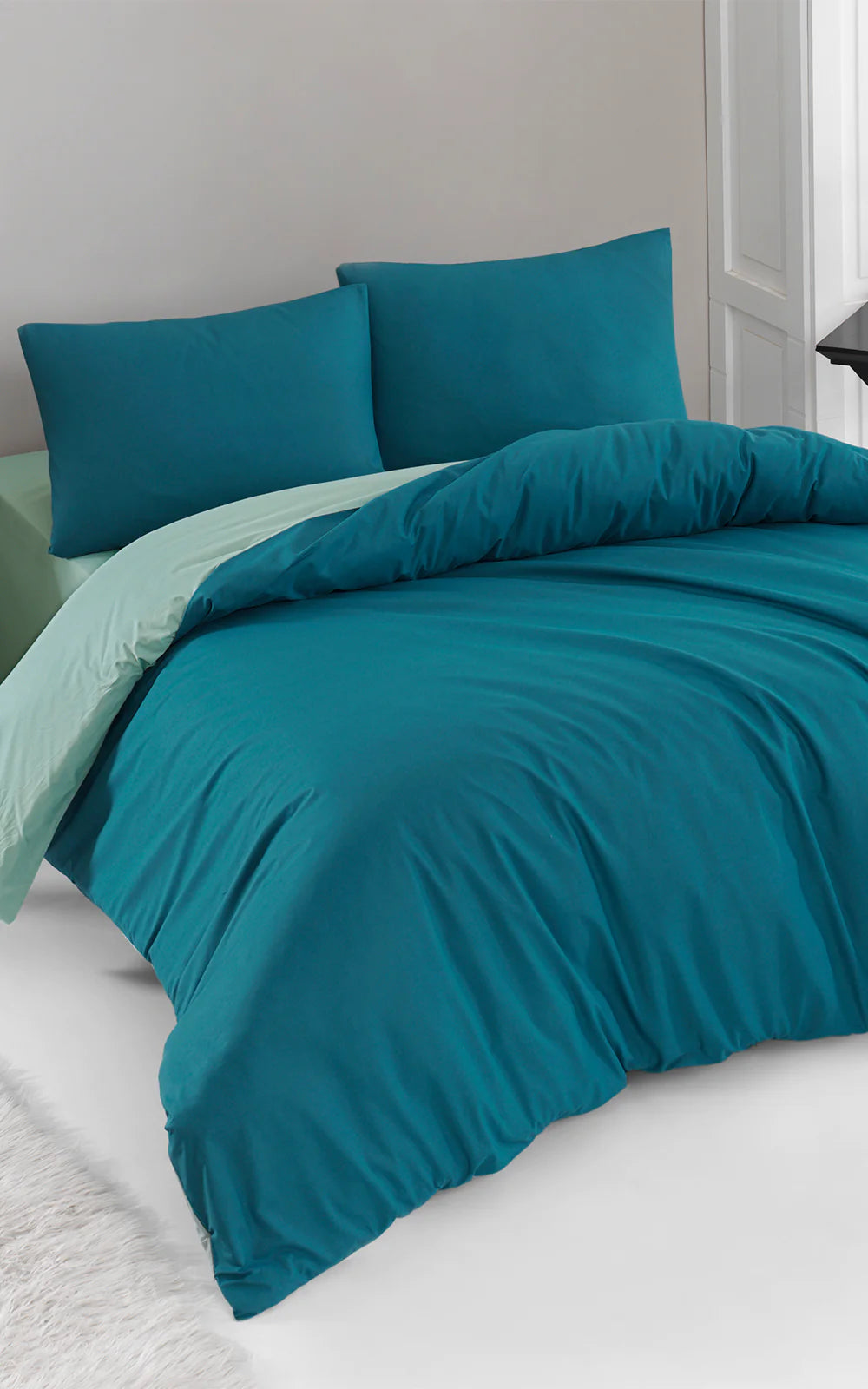 Постільна білизна Charlotte Colorpool Ranforse 200х220 см Yesil-Nefti