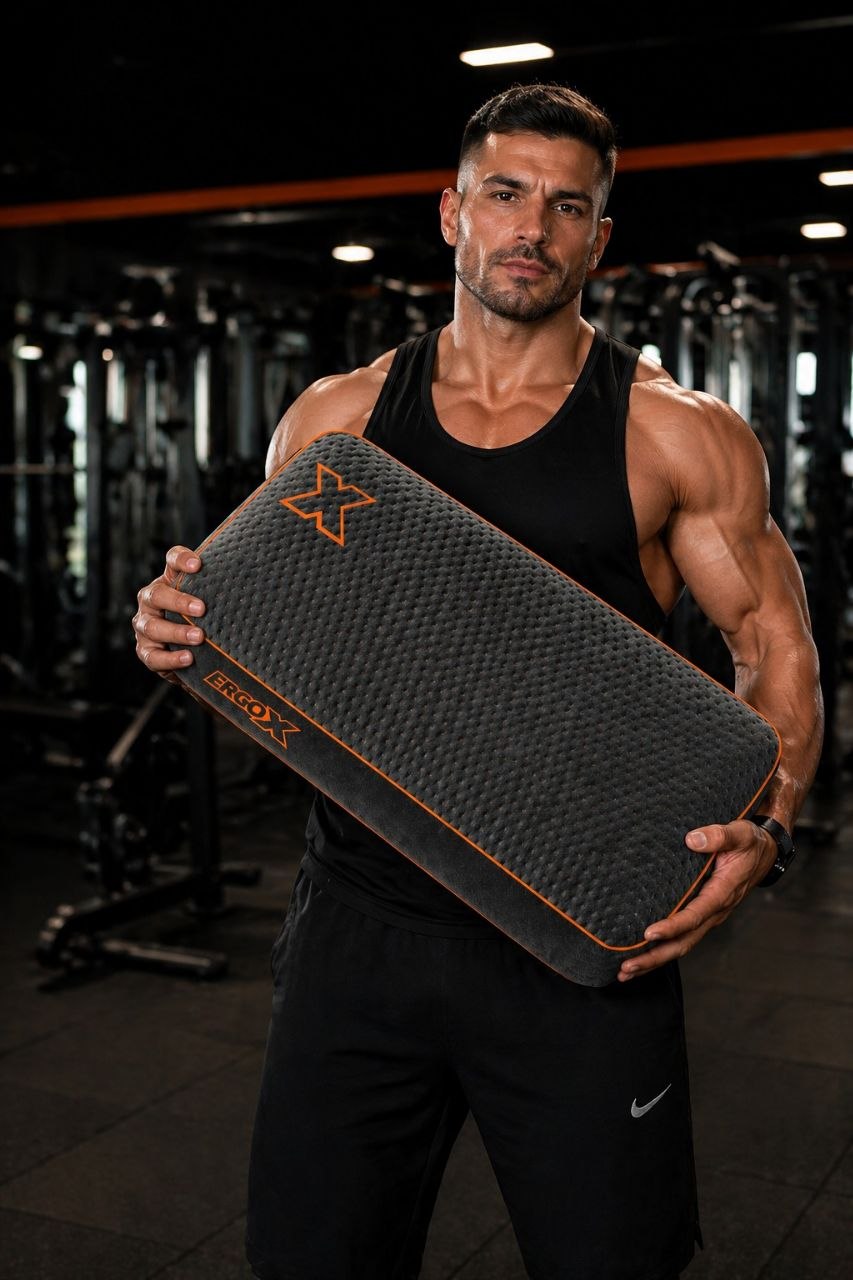 Подушка ортопедична Ergo Foam 70 x 40x12 см. X Sports