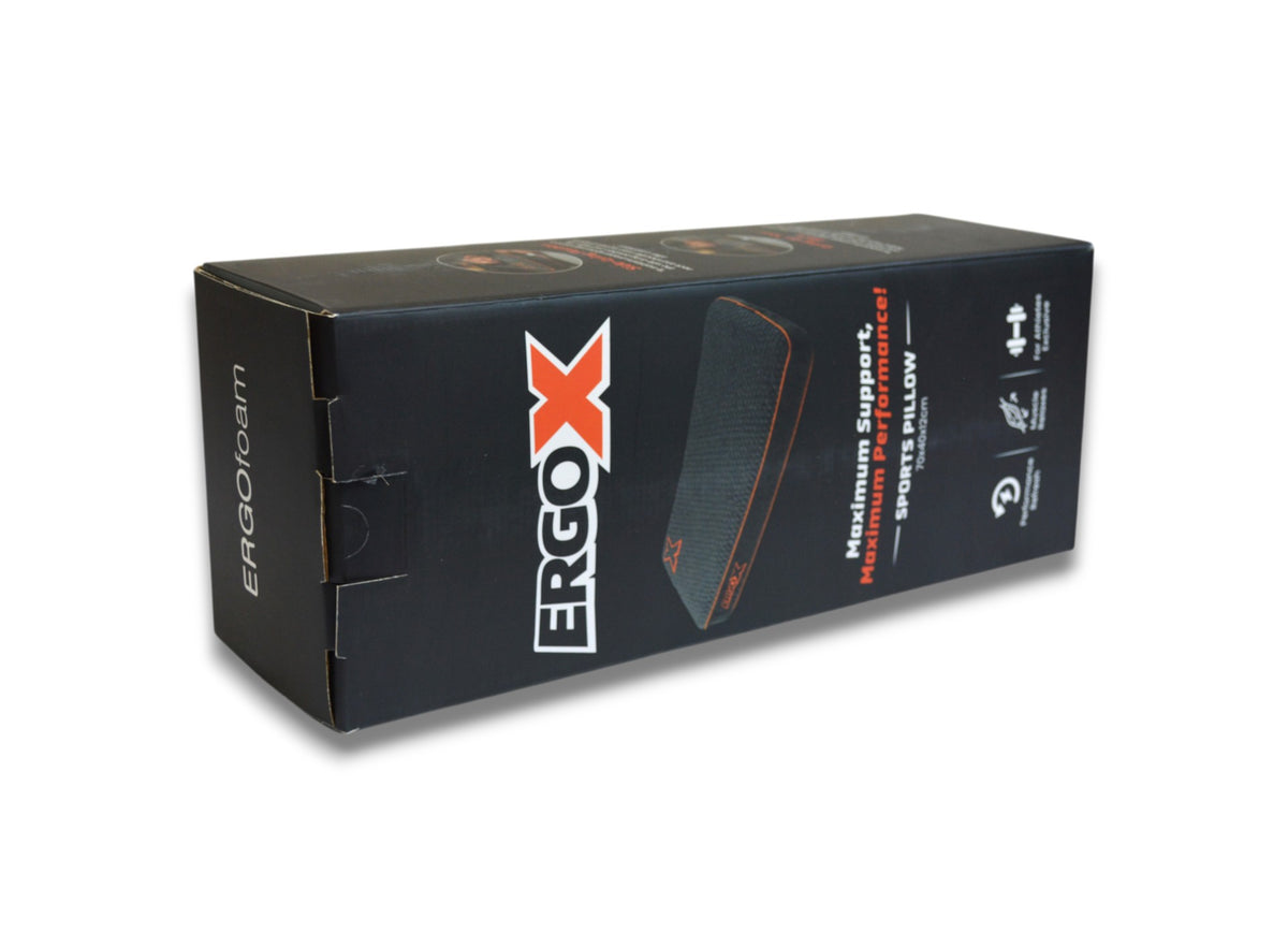 Подушка ортопедична Ergo Foam 70 x 40x12 см. X Sports